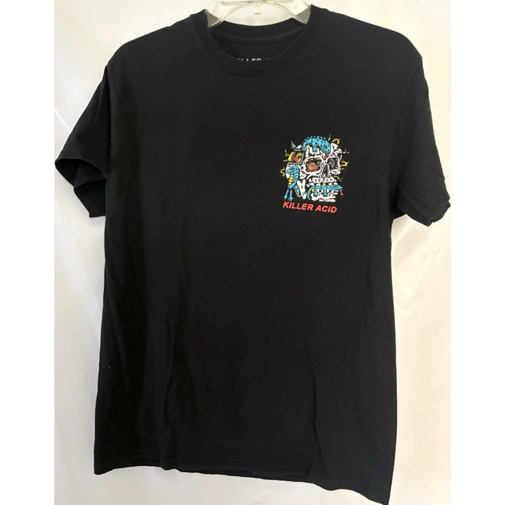 Killer Acid World Goes On After Were Gone Limited Edition Black T-Shirt Medium